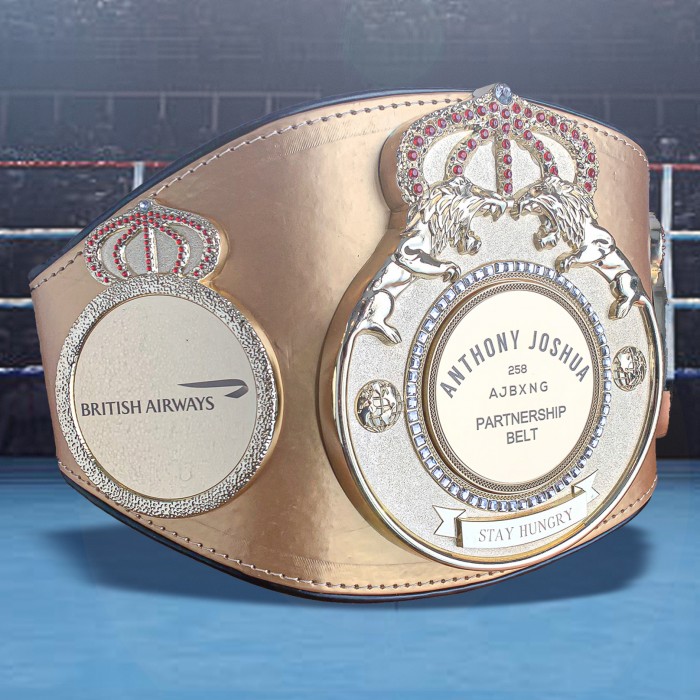 CUSTOM CHAMPIONSHIP BELT PROLION/G/CUSTOM - AVAILABLE IN 8 COLOURS